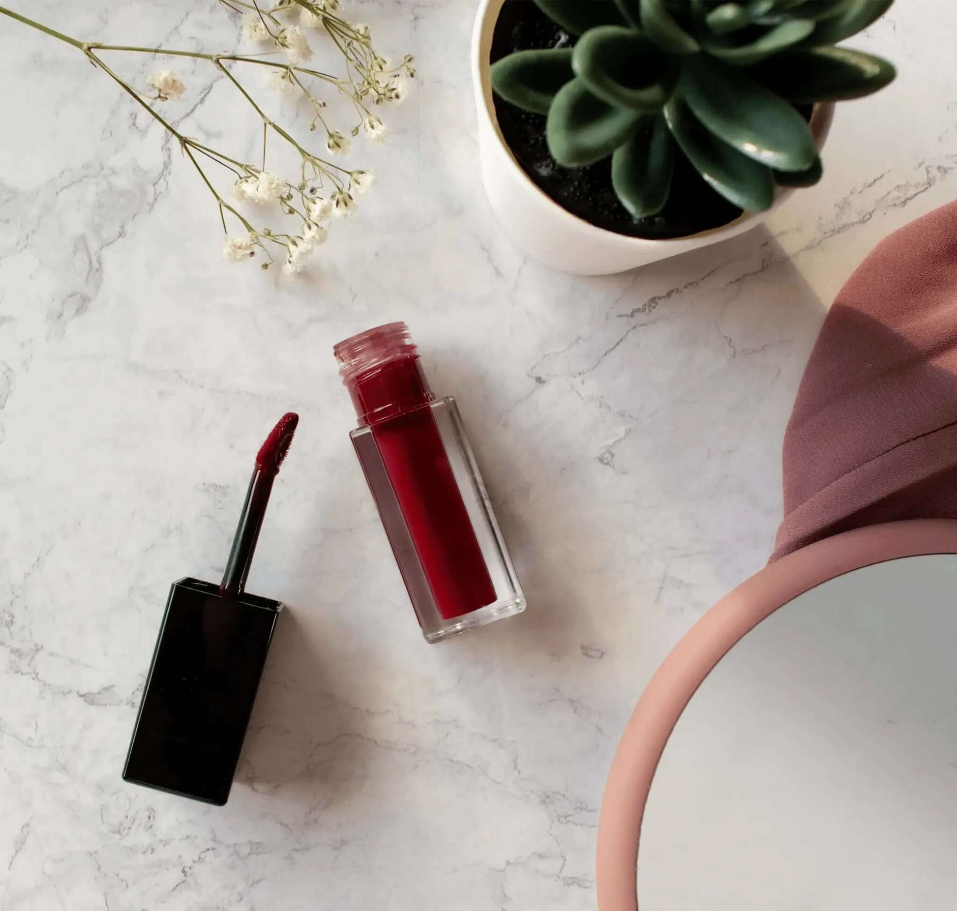 Matte Lip Stain - Dark Cherry - UpBeaut